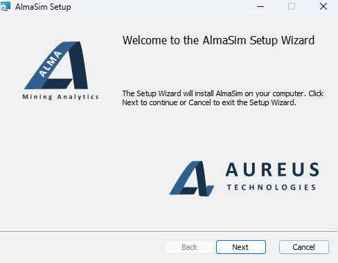 Alma Sim Installation 1